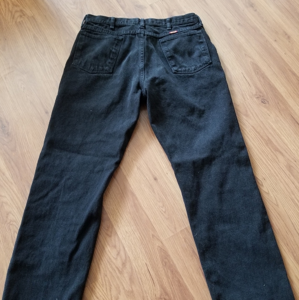 Men's black jeans - Picture 2 of 3